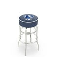 thumbnail image 1 of 25" L7C1 - 4" Eastern Illinois Cushion Seat with Double-Ring Chrome Base Swivel Bar Stool by Holland Bar Stool Company, 1 of 7