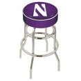thumbnail image 1 of 25" L7C1 - 4" Northwestern Cushion Seat with Double-Ring Chrome Base Swivel Bar Stool by Holland Bar Stool Company, 1 of 7