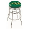 thumbnail image 1 of 25" L7C3C - Chrome Double Ring North Dakota State Swivel Bar Stool with 2.5" Ribbed Accent Ring by Holland Bar Stool Company, 1 of 2