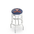 thumbnail image 1 of Virginia Cavaliers 25" Chrome Double Ring Swivel Bar Stool, 1 of 2