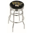thumbnail image 1 of 25" L7C3C - Chrome Double Ring Wake Forest Swivel Bar Stool with 2.5" Ribbed Accent Ring by Holland Bar Stool Company, 1 of 7