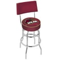thumbnail image 1 of 25" L7C4 - Chrome Double Ring Louisiana-Monroe Swivel Bar Stool with a Back by Holland Bar Stool Company, 1 of 2