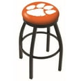 thumbnail image 1 of 25" L8B2B - Black Wrinkle Clemson Swivel Bar Stool with Accent Ring by Holland Bar Stool Company, 1 of 2