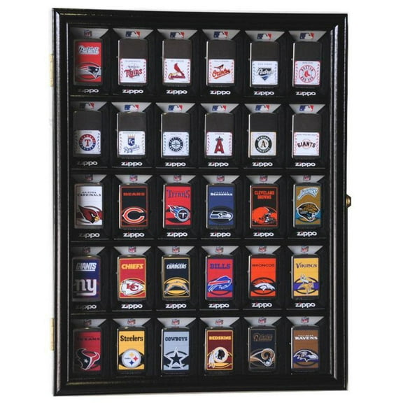 25 Lighter Display Case Cabinet (for displaying in retail box)