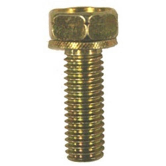 25 M8-1.25 X 40mm Hex Sems Split Wave Washer Body Bolts