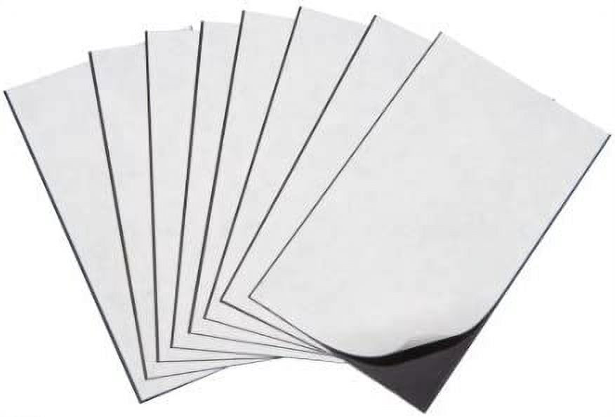 Magnetic Sheets 8.5" X 11" Non Adhesive 30 Mil 4 Pack For Dies Storage - Flexible Blank Magnet Sheet 8.5x11 Inches Set For Crafts - View #7