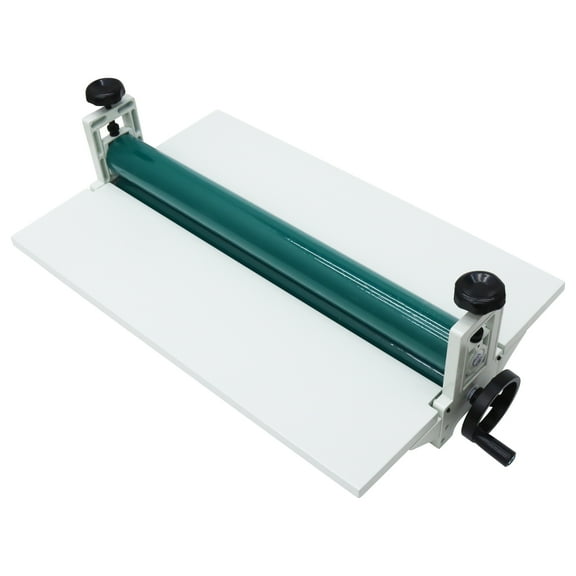 25" Manual Cold Roll Laminator Desktop Cold Mounting Machine with Foldable Working Table