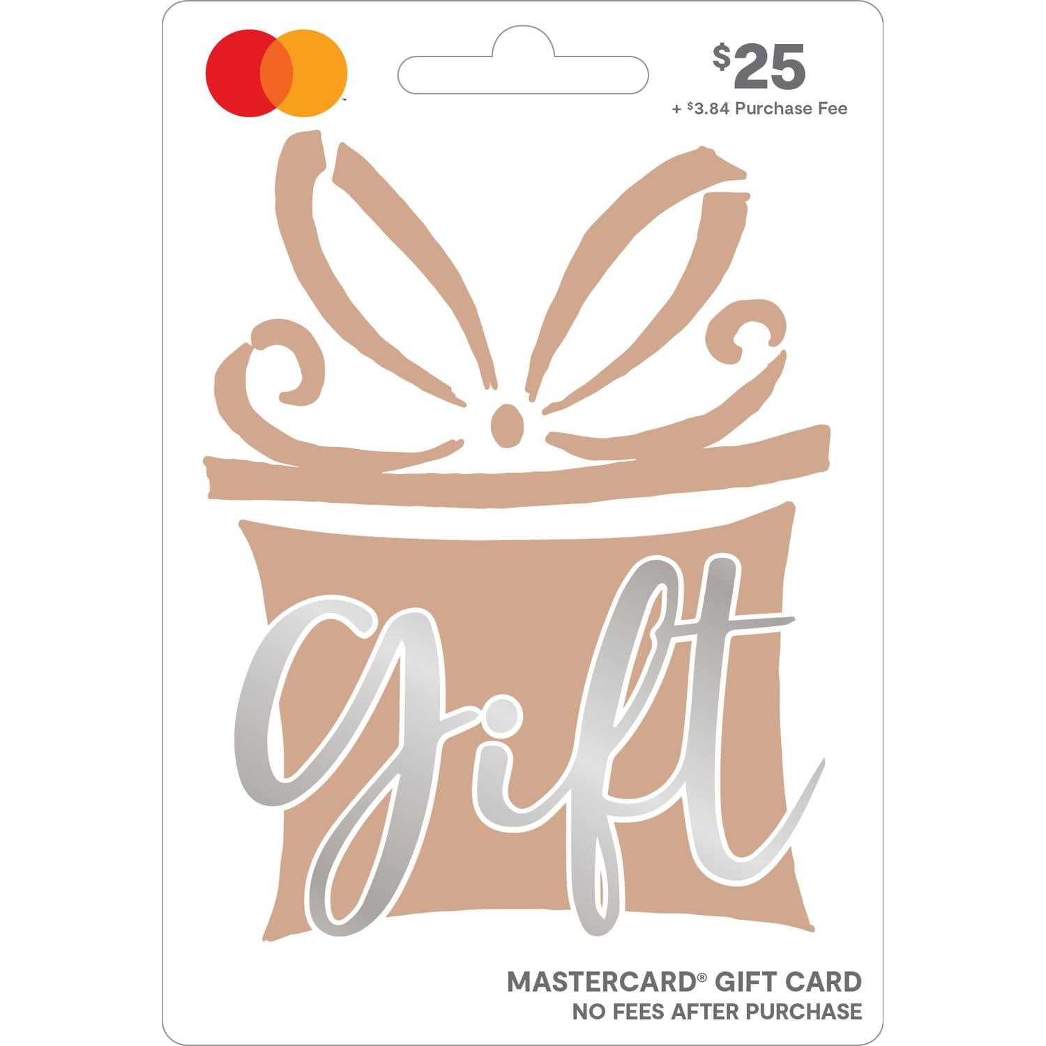 Mastercard $25 Rose Gift Card (Plus $3.84 Purchase Fee)