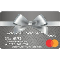 Mastercard® $25 Silver Bowtie eGift Card (Plus $3.84 Purchase Fee) [Email Delivery]