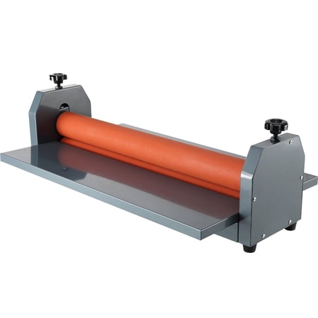 25" Max Width Manual Laminating Machine - Cold Roll, 1.18" Thick, Foldable, for Vinyl, Photos & Commercial Film Mounting