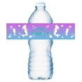 thumbnail image 1 of 25 Mermaid Water Bottle Labels, Tail Waterproof Water Bottle Wrappers, Stickers for Themed Birthday Party Decorations, Made in USA, 1 of 4