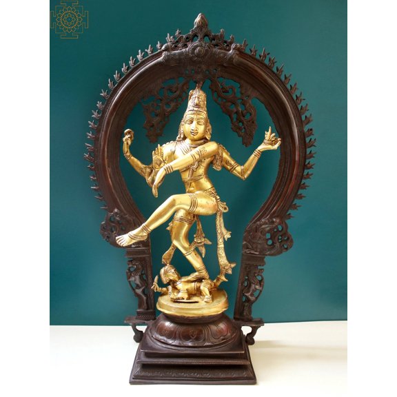 25" Nataraj (Dancing Lord Shiva) In Brass