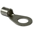 thumbnail image 1 of (25) Non-Insulated 4 AWG Gauge Ring Connector 1/2" Stud Electrical Wire Terminal - USA, 1 of 5