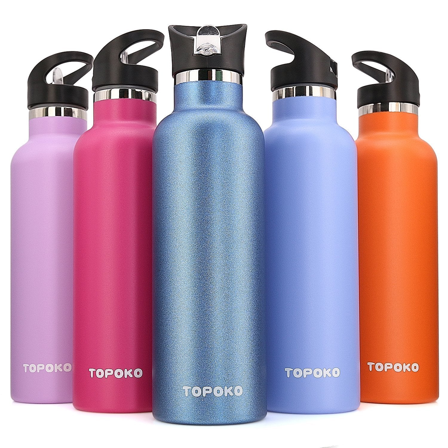 Vacuum Insulated Water Bottles Bulk 10 Pack, Stainless Steel Double Wall  Sport Bottle Set, Travel Ca…See more Vacuum Insulated Water Bottles Bulk 10