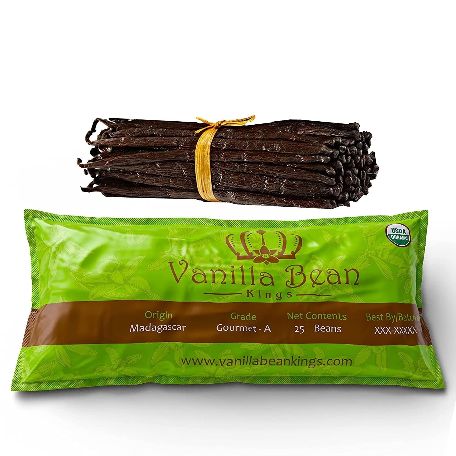 Walmart Black Friday Deals 2025 - 25 Organic Madagascar Vanilla Beans - Whole Grade A Vanilla Pods for Vanilla Extract and Baking