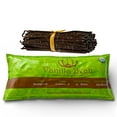 25 Organic Madagascar Vanilla Beans. Whole Grade A Vanilla Pods for