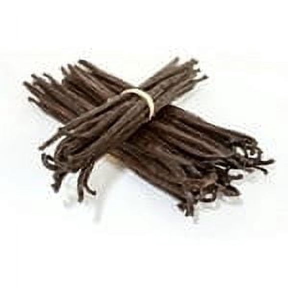 25 Organic Madagascar Vanilla Beans. Whole Grade B Vanilla Pods for Vanilla Extract and Baking