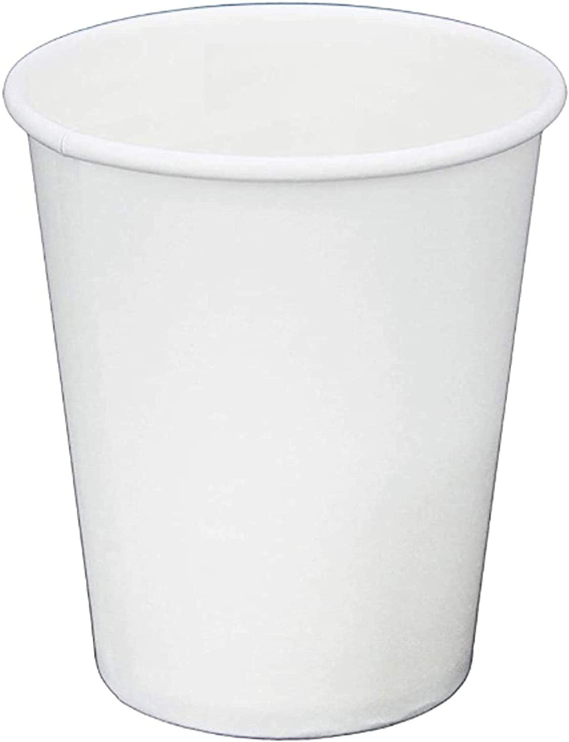 25 PACK 10 lb. White Disposable Paper Ice Bucket