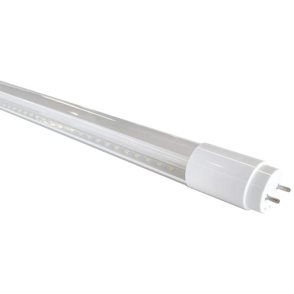 25 PACK 4FT LED Linear T8, 15W 5000K Type A+B, double-ended, PC Clear, 100-277V, CRI>80, UL, NSF, DLC Listed