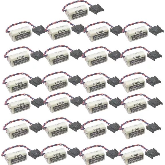 25 PACK CR14250SE 1747-BA 3V 1800mAh Battery For  1769-BA SLC-500 Series PLC Battery Backup Power Supply