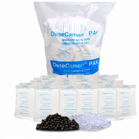 25 PACK Odor & Moisture Absorber Bags  Deodorizer for Home, Closets, Refrigerators, Litter Boxes, Bathrooms, Shoes & Cars