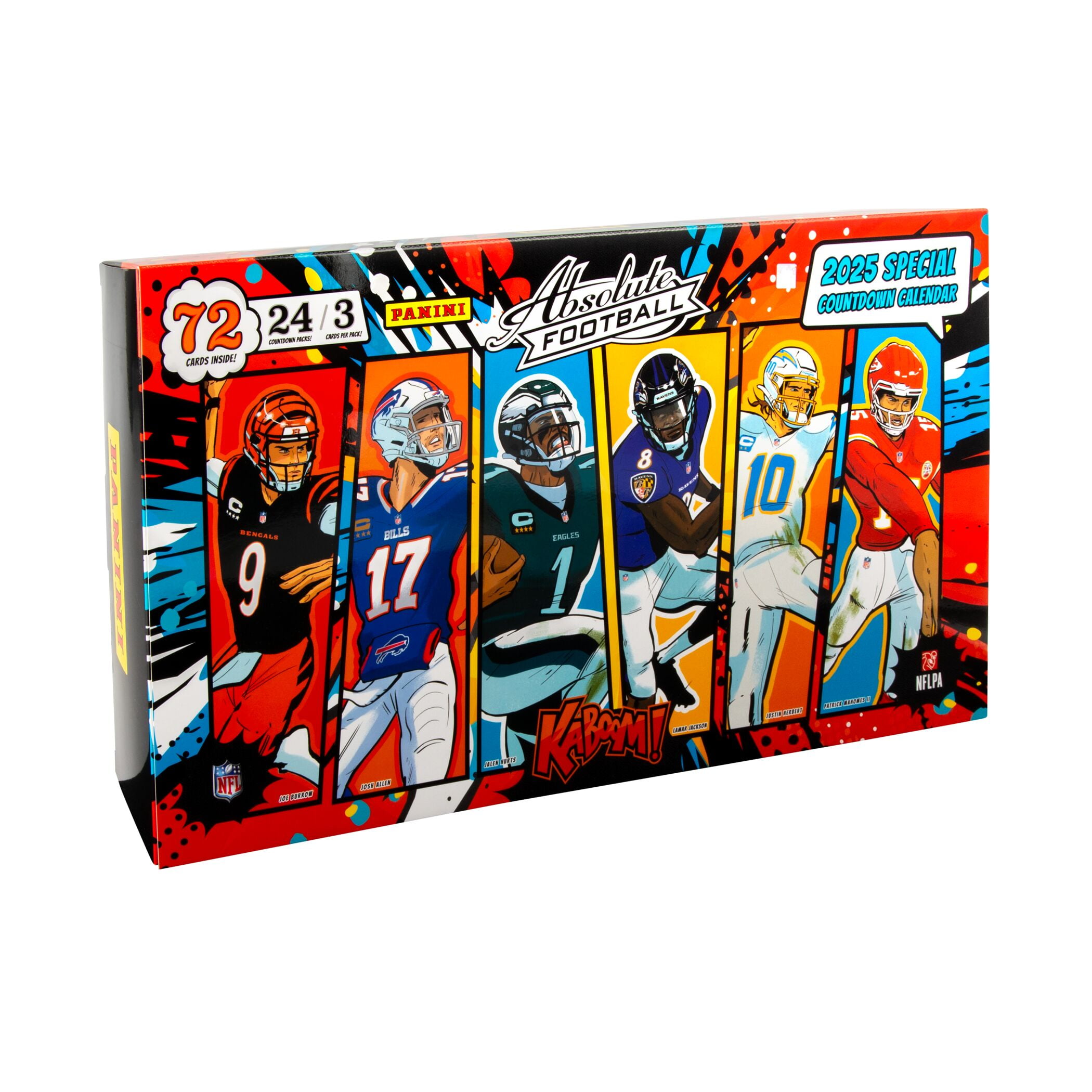 25 PANINI ABSOLUTE FOOTBALL COUNTDOWN CALENDAR - Walmart.com