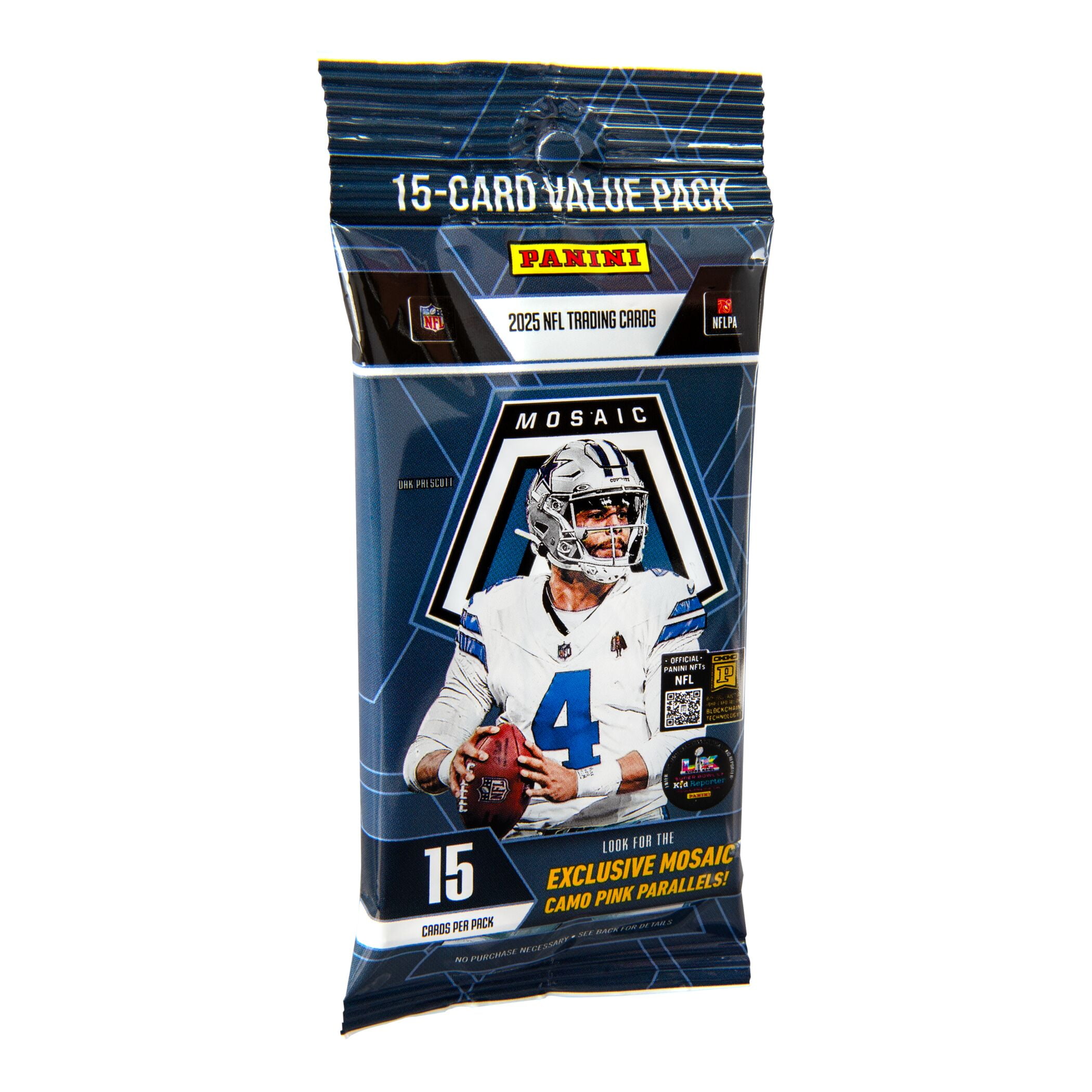 2025 Panini Mosaic Football Trading Cards Fat Pack