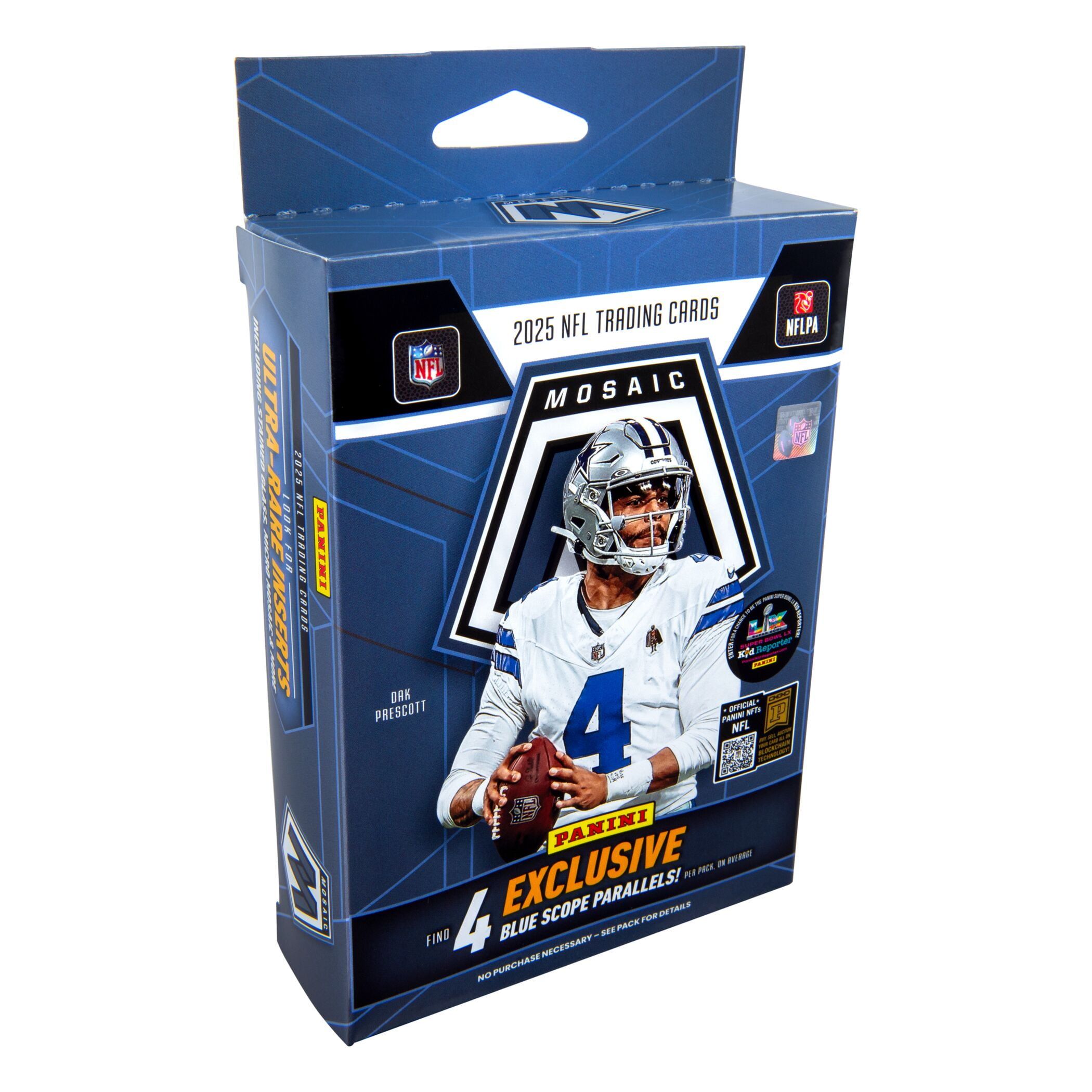 2025 Panini Mosaic Football Trading Cards Hanger Box