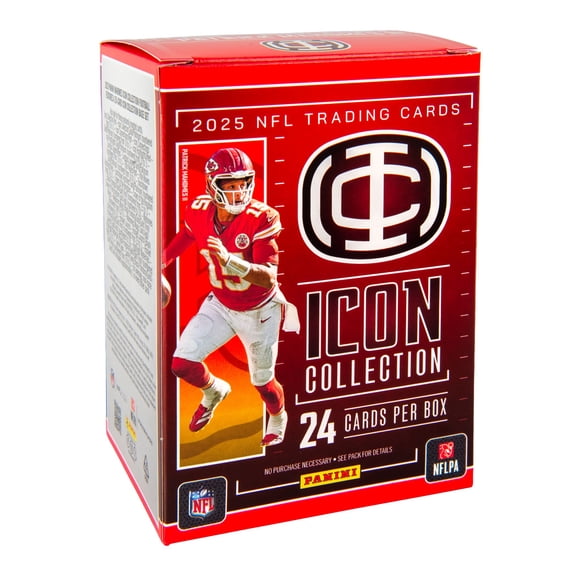 Panini 2025 Patrick Mahomes Icon Collection Football Trading Cards Blaster Box