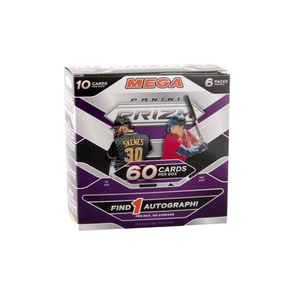 2025 Panini Prizm Baseball Trading Cards Mega Box