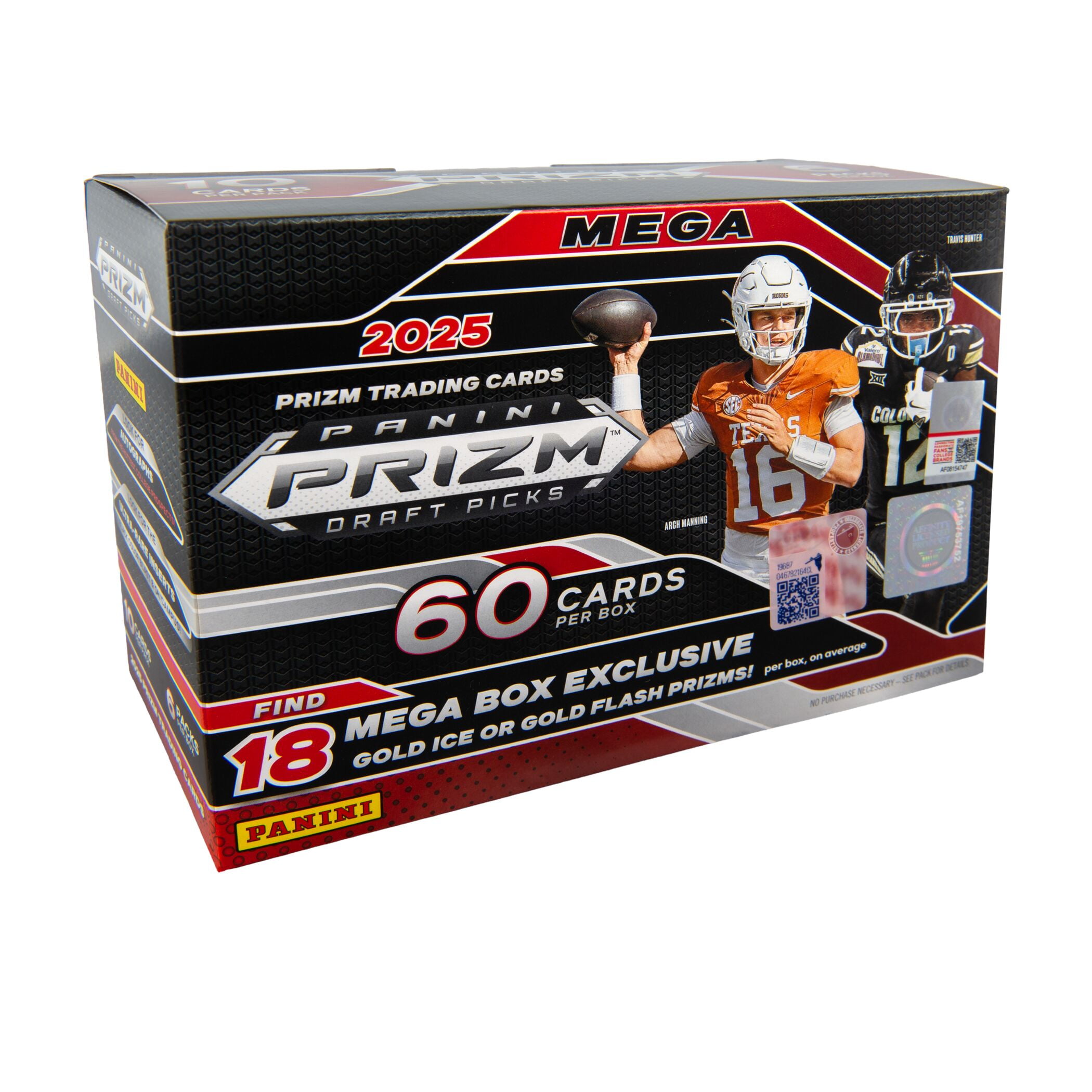 2025 Panini Prizm draft Picks Football Trading Cards Mega Box