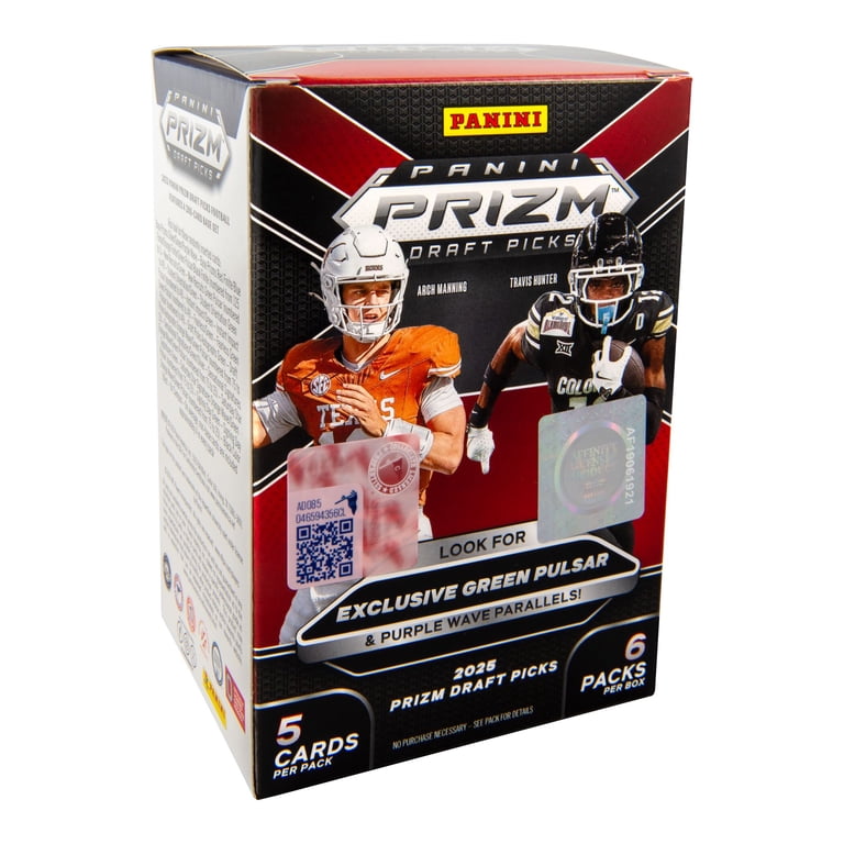 2025 Panini Prizm Draft Picks College Football Trading Cards