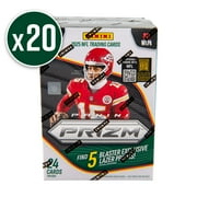 2025 Panini Prizm Football Trading Cards 20ct Blaster Box Case
