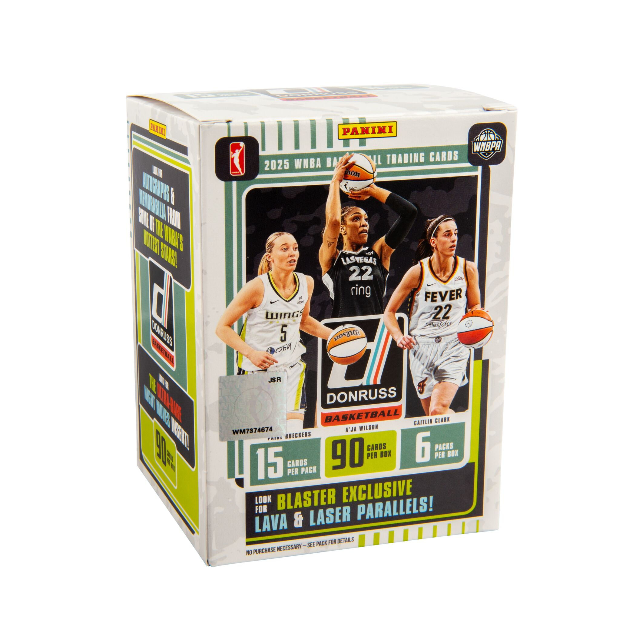 2025 Panini Donruss WNBA Basketball Trading Cards Blaster Box