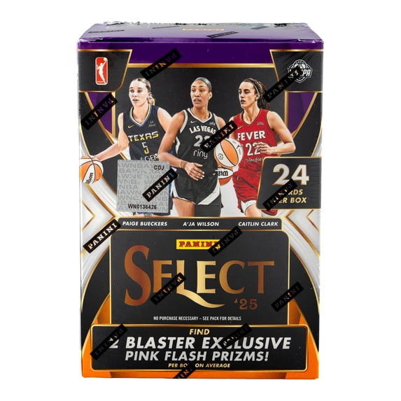 2025 Panini WNBA Select Trading Cards Blaster Box