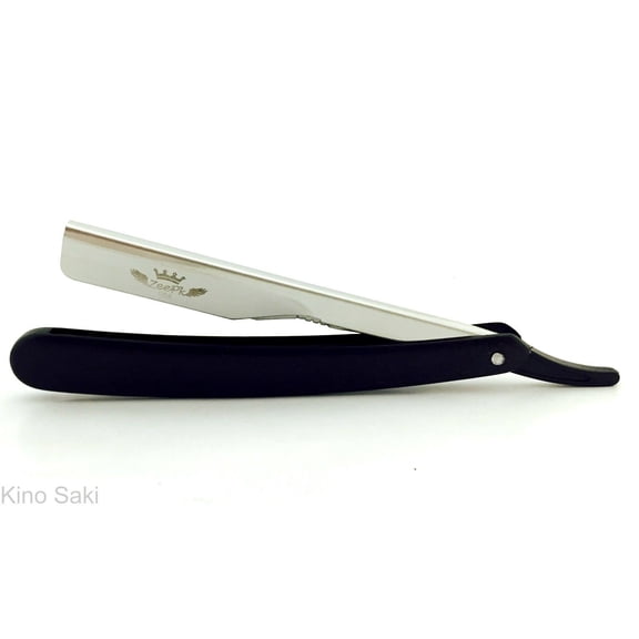 25 PC CUT THROAT SALON BARBER SHAVETTE STRAIGHT RAZORS RASOIRS WHOLESALE BLACK