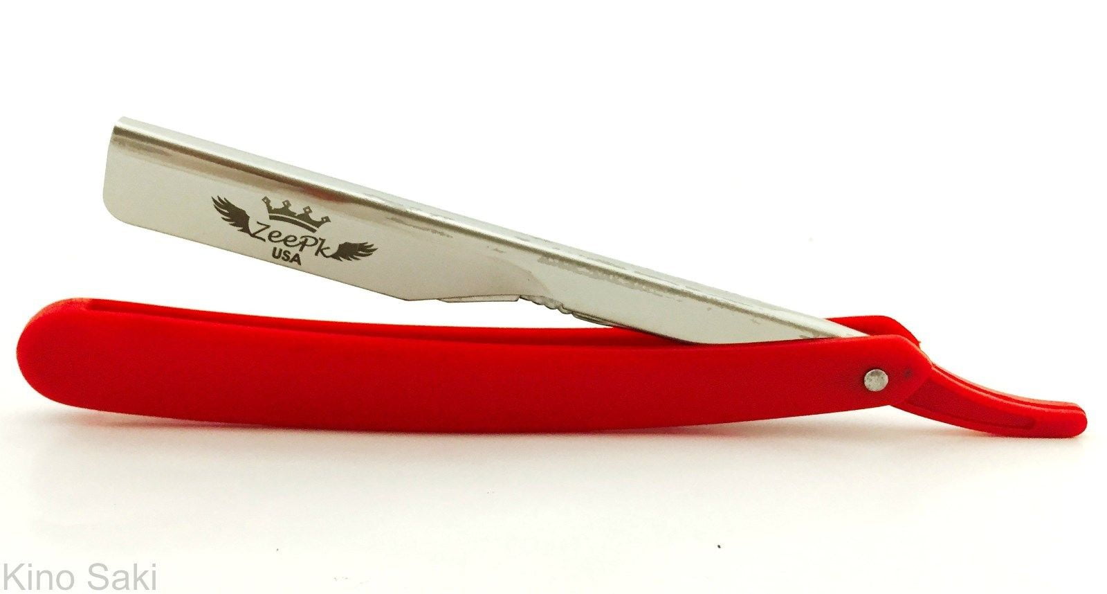 25 PC CUT THROAT SALON BARBER SHAVETTE STRAIGHT RAZORS RASOIRS WHOLESALE RED