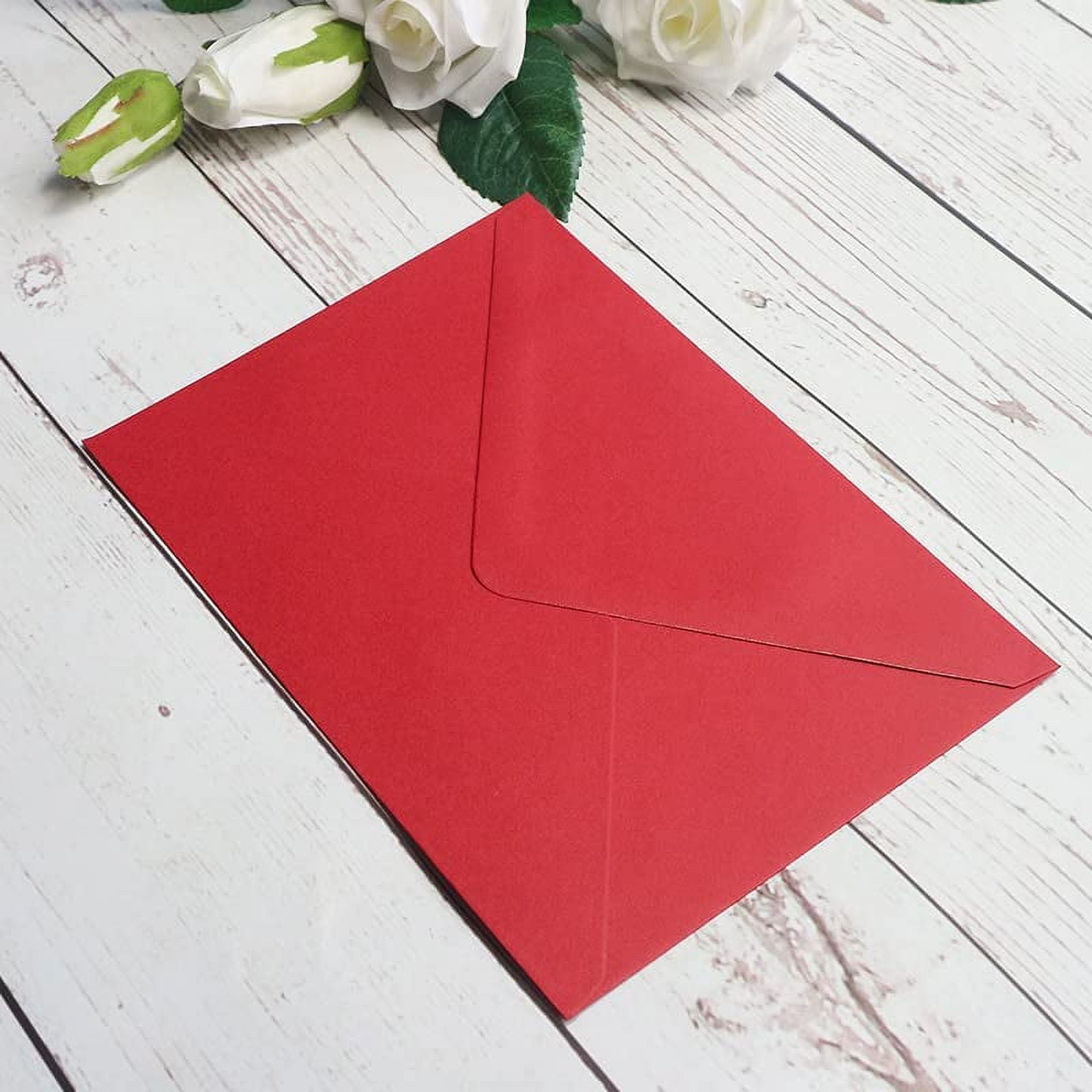 25 PCS Pearl Ivory Envelopes A7 ,5.35 x 7.7 inches, Perfect for 5x7 Wedding  Invitation Cards,Birthday Greeting RSVP Invite