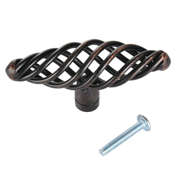 25 PCS Bird Cage Birdcage Kitchen Cabinet Knobs Knob ORB Bronze 76MM 3" 899-ORB