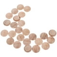 thumbnail image 1 of 25 PCS Button Wood Plugs Wooden Screw Hole Plugs for Furniture Stair, 1 of 6