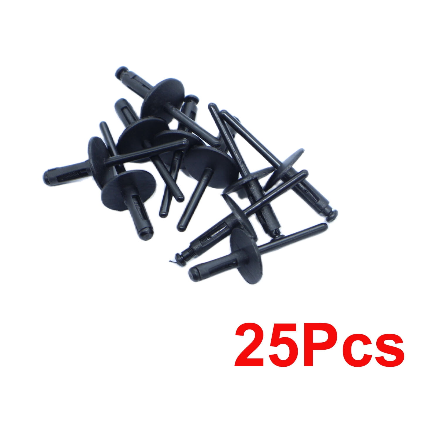 25 PCS Car Plastic Pop Blind Rivets Bumper Fender Door Sill Wheel ...