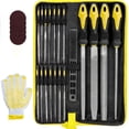thumbnail image 1 of High-Carbon Steel Metal File Set for Woodworking and Metal, 25 Pieces, 1 of 6