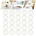 thumbnail image 1 of 25 PCS PS Charger Plates, Clear Rose Gold Dinner Charger Plates, Stackable Table Charger Plates, 1 of 17
