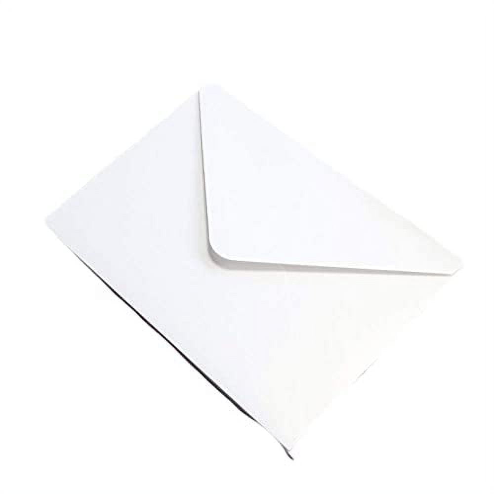 25 Pcs Pearl Ivory Envelopes A7 ,5.35 x 7.7 Inches, Perfect for 5x7 Wedding Invitation Cards,Birthday Greeting RSVP Invite