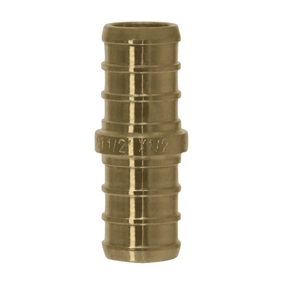 25 PCs Pex 1/2 Inch x 1/2 Inch Pex Coupling, 23-3-4=25XX