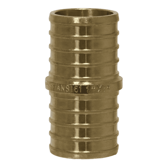 25 PCs XFITTING Pex 1 Inch x 1 Inch Pex Coupling, 23-1-4=25XX