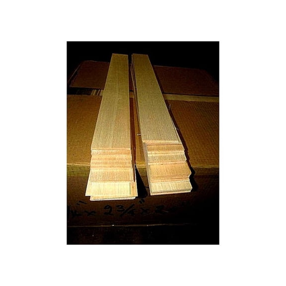 25 PIECES THIN SANDED BALSA 30" X 2 3/4" X 3/32 LUMBER WOOD MODEL R/C T1