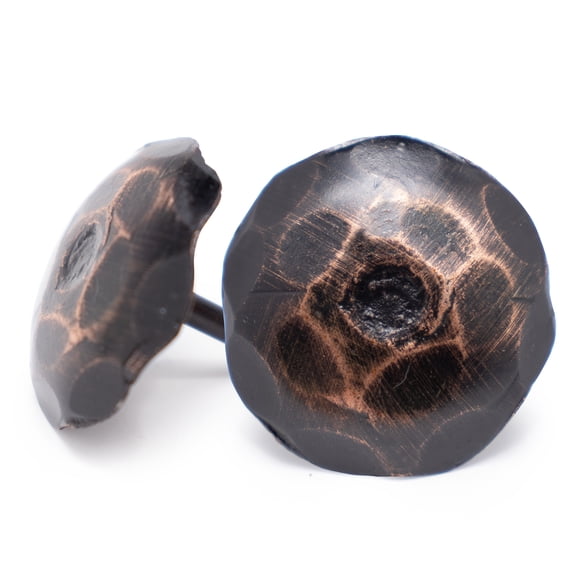 25 Pack 0.75 Inch Oil Rubbed Bronze Decorative Door Nail Clavos By Borderland Rustic Hardware