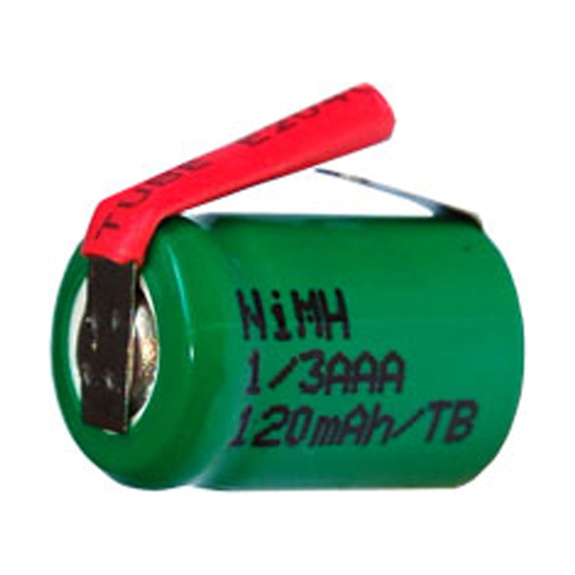 25-Pack 1/3 AAA NiMH Batteries with Tabs (120 mAh)