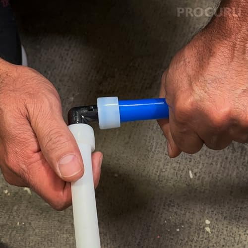 25-Pack 1-Inch 90-Elbow Expansion PEX-A F1960 Plumbing Fitting, Certified Safe